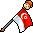 Singapore Flag (Bow)