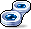 One-Time Cosmetic Lens (Blue)
